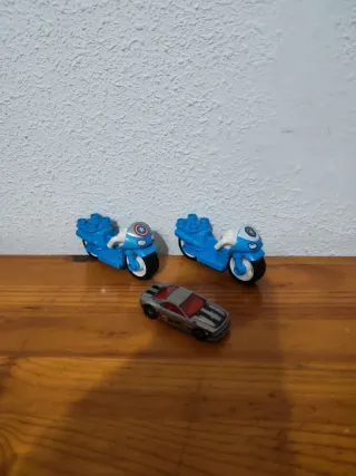 Lego 2 Motos Azules
