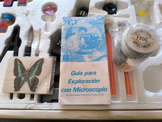 Microscopio Kit Vintage 50 x 750x Años 70