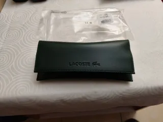 Occhiali da sole uomo Lacoste L998S neri/blu