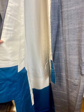 Kimono Vintage Blu/Grigio Taglia Unica