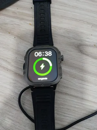 Reloj Digital Inteligente Negro/Gris
