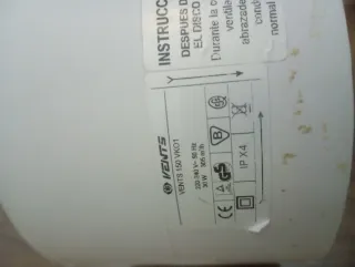 Extractor de aire en linea