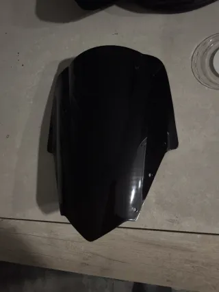 Cortavientos Moto Negro Naked