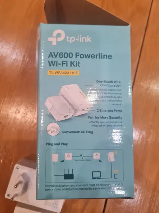 Kit adattatori Powerline Wi-Fi TP-Link AV600