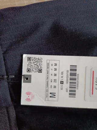 Pantalón de vestir señora negro