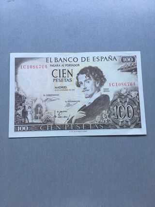 Billete 100 Pesetas Banco de España 1965