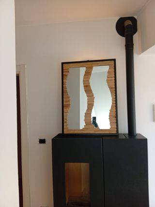 Specchio Wave Design Moderno