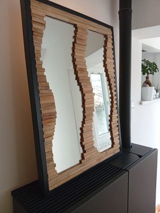 Specchio Wave Design Moderno