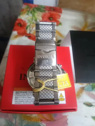Orologio Invicta 50mm Cronografo Tachimetro