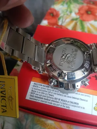 Orologio Invicta 50mm Cronografo Tachimetro