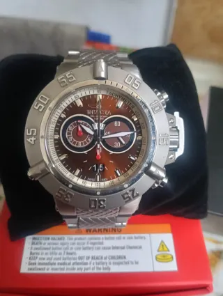 Orologio Invicta 50mm Cronografo Tachimetro