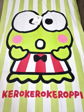 Telo mare Kero Kero Keroppi dimensioni in foto