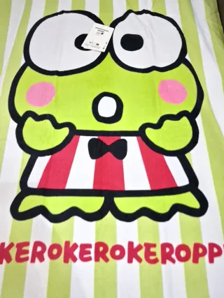 Telo mare Kero Kero Keroppi dimensioni in foto