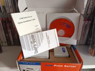 Servidor de impresión USB CNet CNP101U