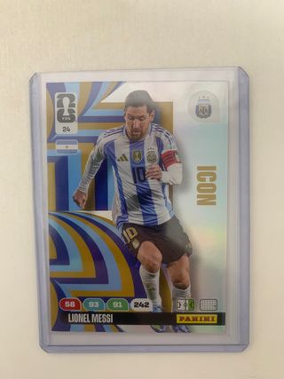 Carta Panini Messi ICON FIFA