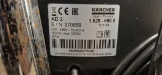 Aspirador cenizas Karcher AD 3