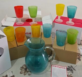 Set Bicchieri, Calici e Brocca Memento