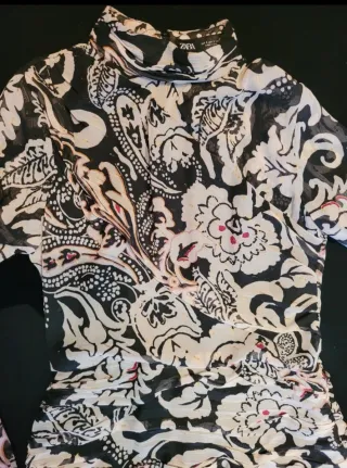 Vestito Zara Taglia S con Stampa