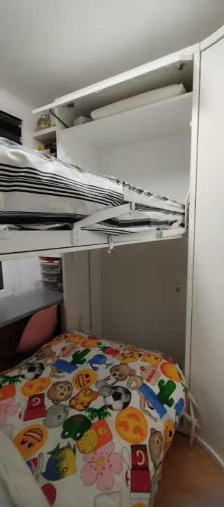 Literas Plegables Blancas