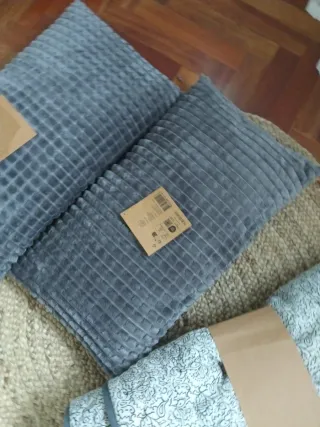 Colcha bouti y cojines