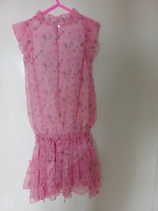 Abito BIMBUS bambina 7 anni farfalle