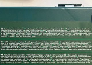 Remachadora Parkside + 320 remaches ciegos