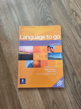 LANGUAGE TO GO ELEMENTARY STUDENTS BOOK