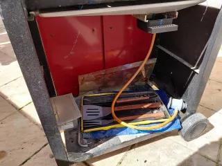 Barbacoa de gas para jardín