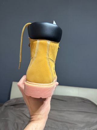 Timberland Stivaletti Giallo/Rosa Nuovi
