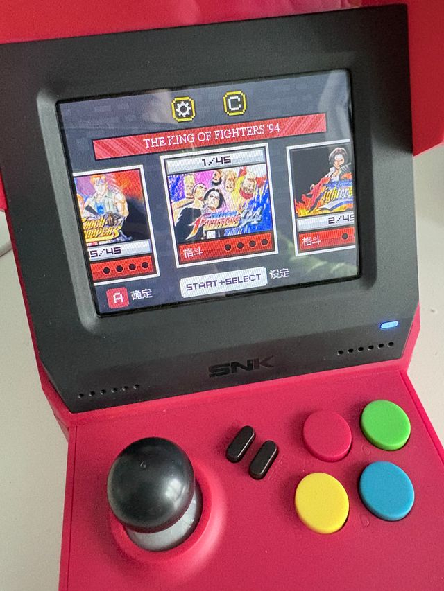 UNICO MVS Mini Home Arcade with 45 SNK Games
