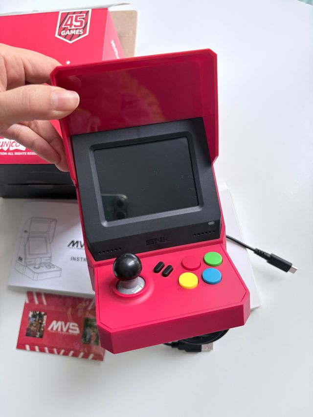UNICO MVS Mini Home Arcade with 45 SNK Games