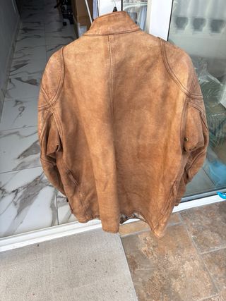 Cazadora Belstaff Panther Cuero Marrón Talla L