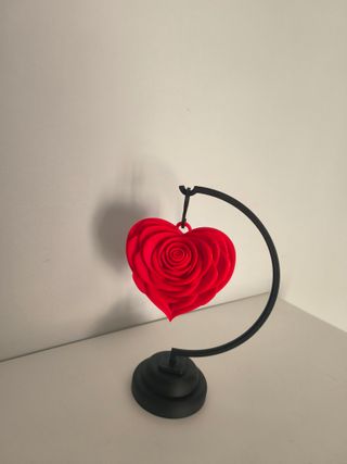 Corazón Rosa Decorativo Para Regalo Especial