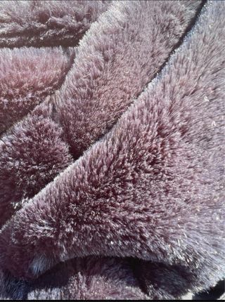 Abrigo largo acolchado negro