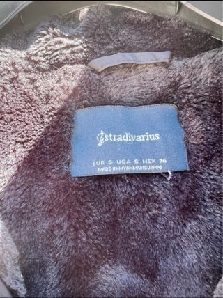 Abrigo largo acolchado negro