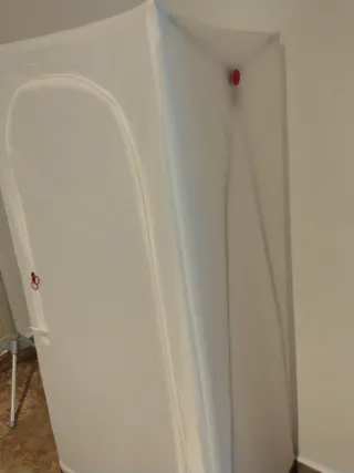 Armario de tela Ikea blanco
