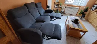 Sofá 3 plazas reclinable