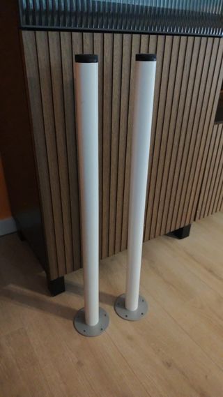 @ 2 Patas Blancas Regulables Altura Ikea