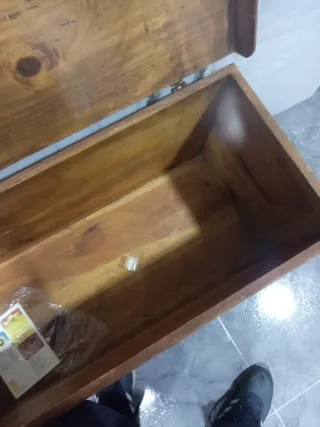 Arcón Baúl Mexicano Madera y Metal