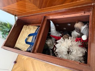 Baúl de madera antiguo