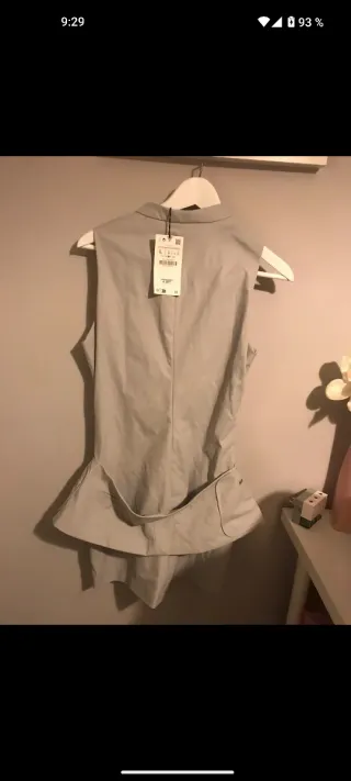 Vestito Zara Beige Taglia L