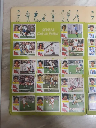 Álbum cromos Liga fútbol 82-83 completo