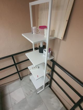 Estantería Metálica Blanca