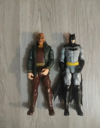 Lote Muñecos Batman y Espantapájaros