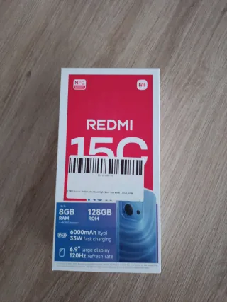 Xiaomi Redmi 15C 128GB Azul