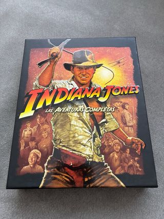 Indiana Jones Blu-ray Aventuras Completas