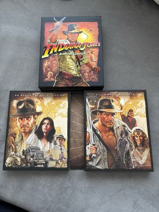 Indiana Jones Blu-ray Aventuras Completas