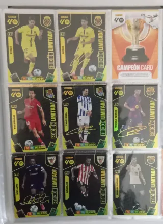 Álbum Panini Adrenalyn 25-26  580 Cromos