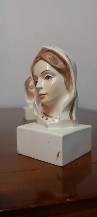 Coppia busti Madonne