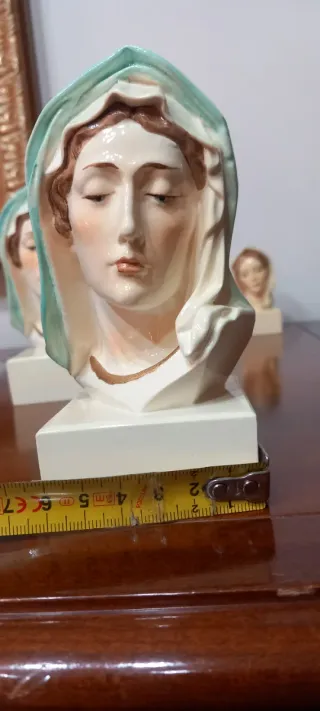 Coppia busti Madonne